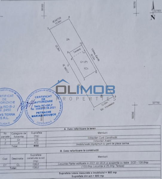 Vila de Vânzare în Mihai Vodă, lângă Bolintin Deal