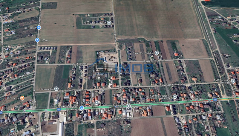 teren casa  Ciorogarla , Loturi de  casa 500 -1500mp Manastirea Samurcasi