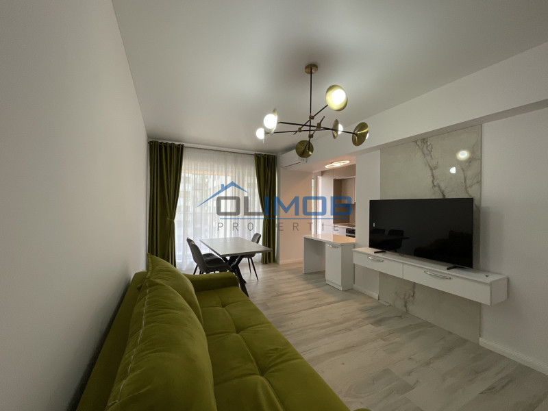 Apartament 2 camere complet mobilat în Pipera, lângă Porsche Nord 