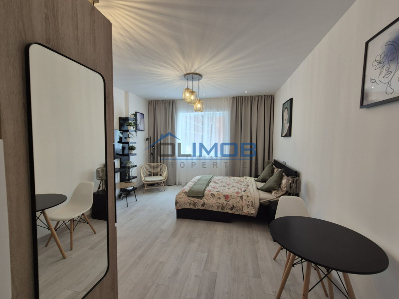 Garsonieră cochetă în Rin Grand Hotel – confort urban cu aer relaxat