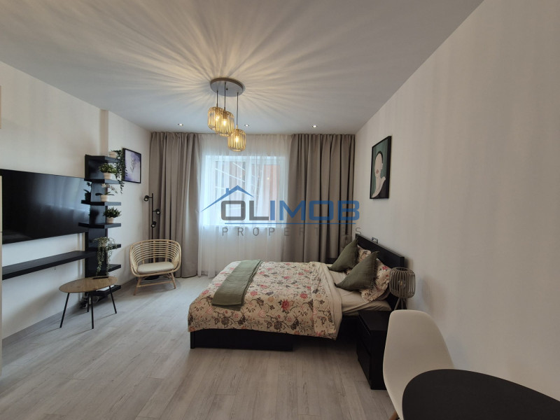 Garsonieră cochetă în Rin Grand Hotel – confort urban cu aer relaxat
