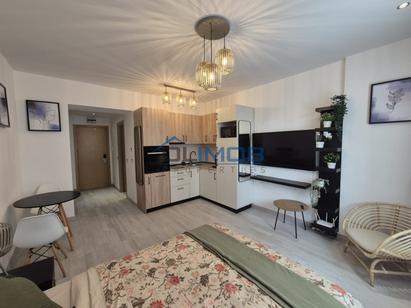 Garsonieră cochetă în Rin Grand Hotel – confort urban cu aer relaxat