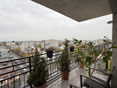 Apartament 3 camere – Șoseaua Chitilei, Bucureștii Noi  vedere panoramica