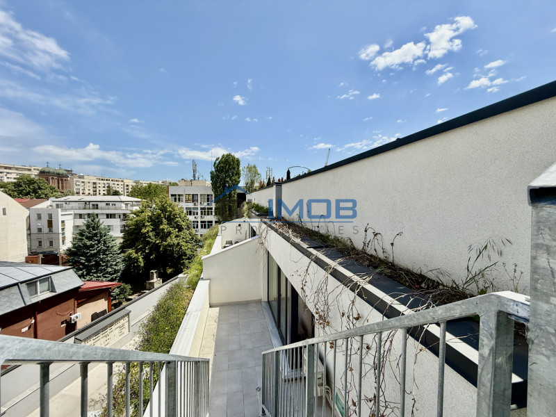 Unirii, apartament cu terasa proprie 40mp, priveliste panoramica 360grade
