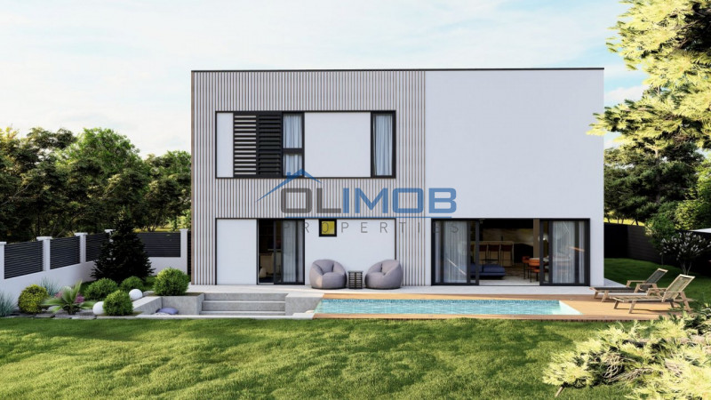 Vila moderna posibilitate personalizare – piscina exterioara si garaj dublu!