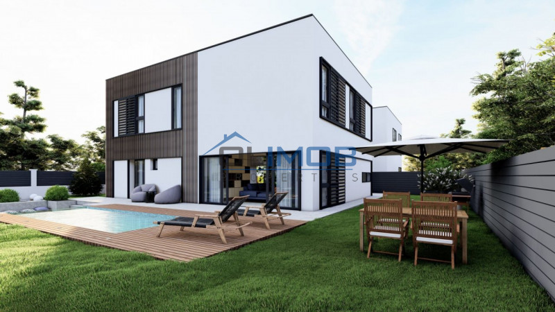 Vila moderna posibilitate personalizare – piscina exterioara si garaj dublu!