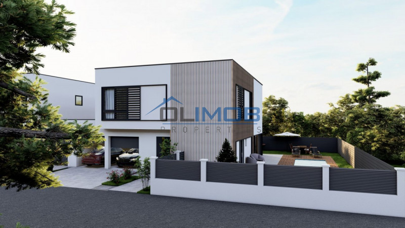 Vila moderna posibilitate personalizare – piscina exterioara si garaj dublu!