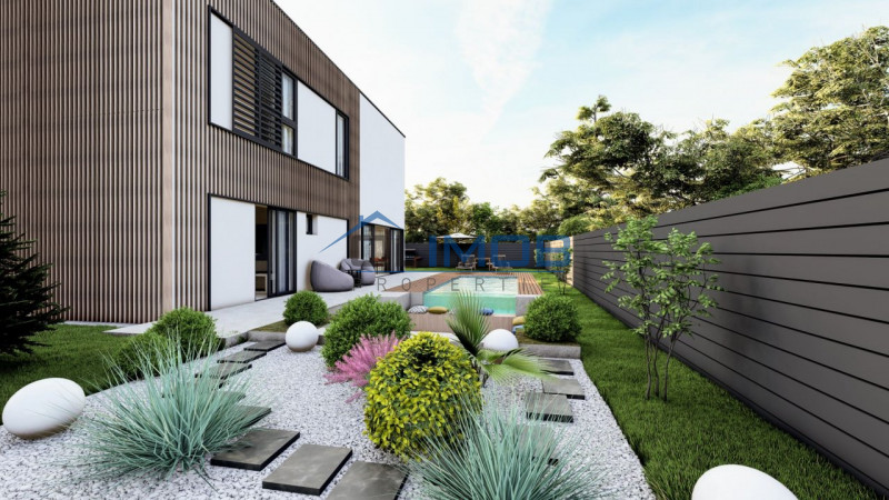 Vila moderna posibilitate personalizare – piscina exterioara si garaj dublu!