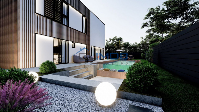 Vila moderna posibilitate personalizare – piscina exterioara si garaj dublu!