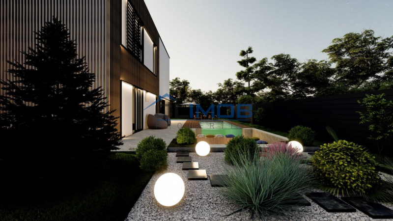Vila moderna posibilitate personalizare – piscina exterioara si garaj dublu!