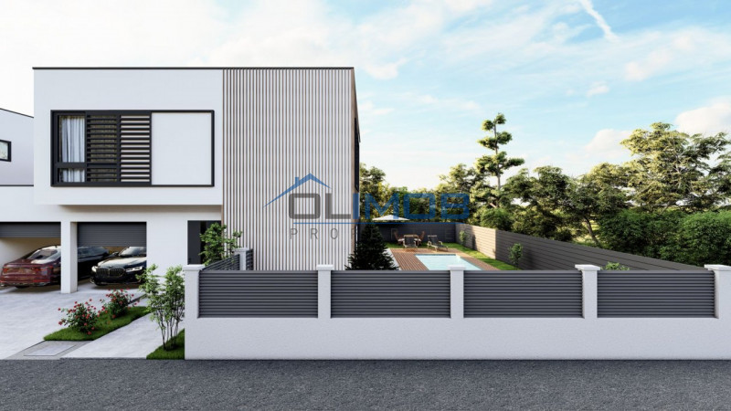 Vila moderna posibilitate personalizare – piscina exterioara si garaj dublu!