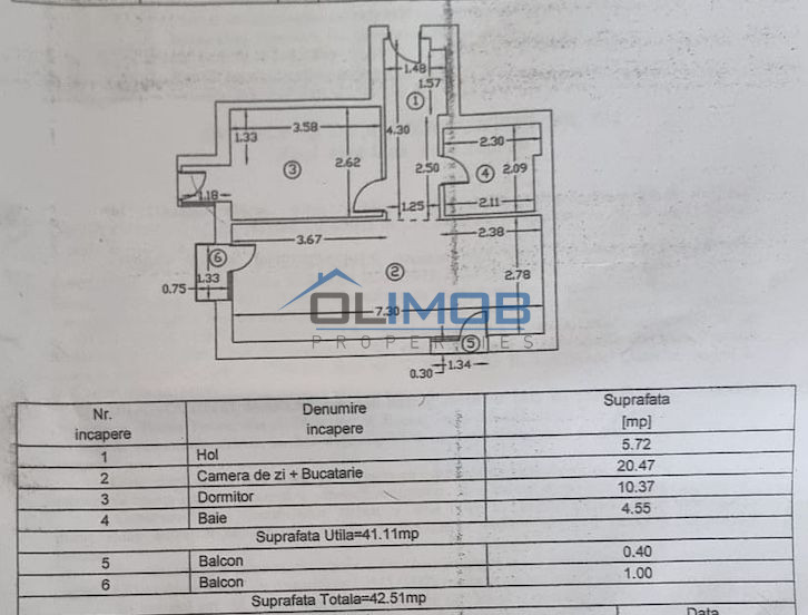 Apartament 2 camere de vânzare în Cosmopolis, mobilat, utilat  boxa inclusa 