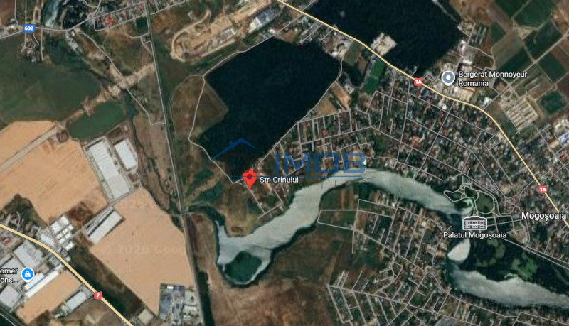 Teren de vânzare în Mogoșoaia – Strada Crinului, lângă lac | Lot ideal pentru ca