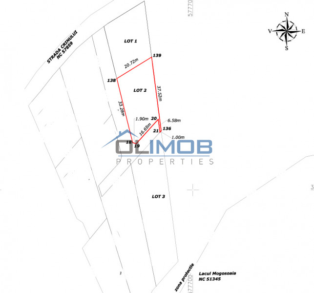 Teren de vânzare în Mogoșoaia – Strada Crinului, lângă lac | Lot ideal pentru ca