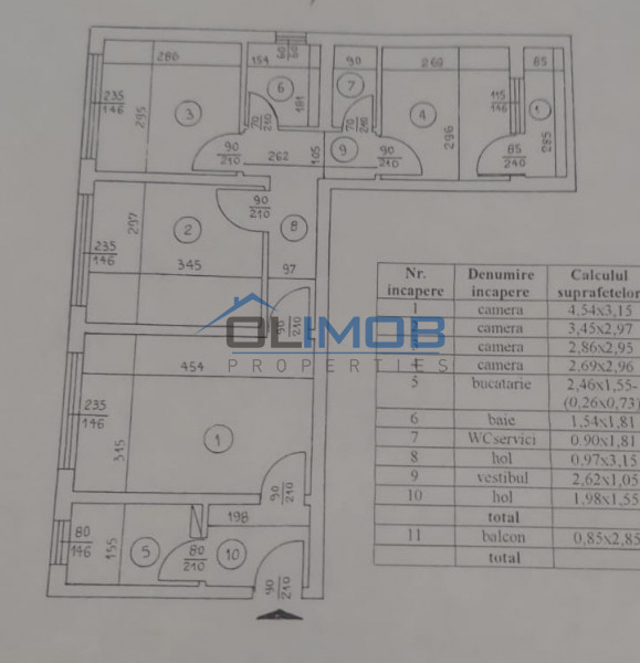 4 camere Militari Apusului | 60 mp, renovat complet, metrou Gorjului